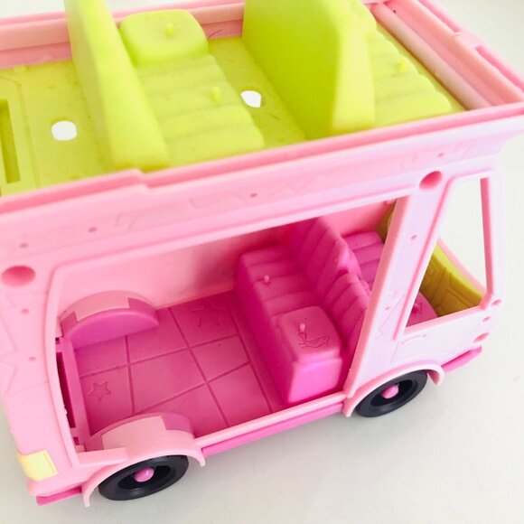 LPS Littlest Pet Shop Double Decker Bus Shuttle Auto Plastic Toy Hasbro 2015 - Picture 4 of 8